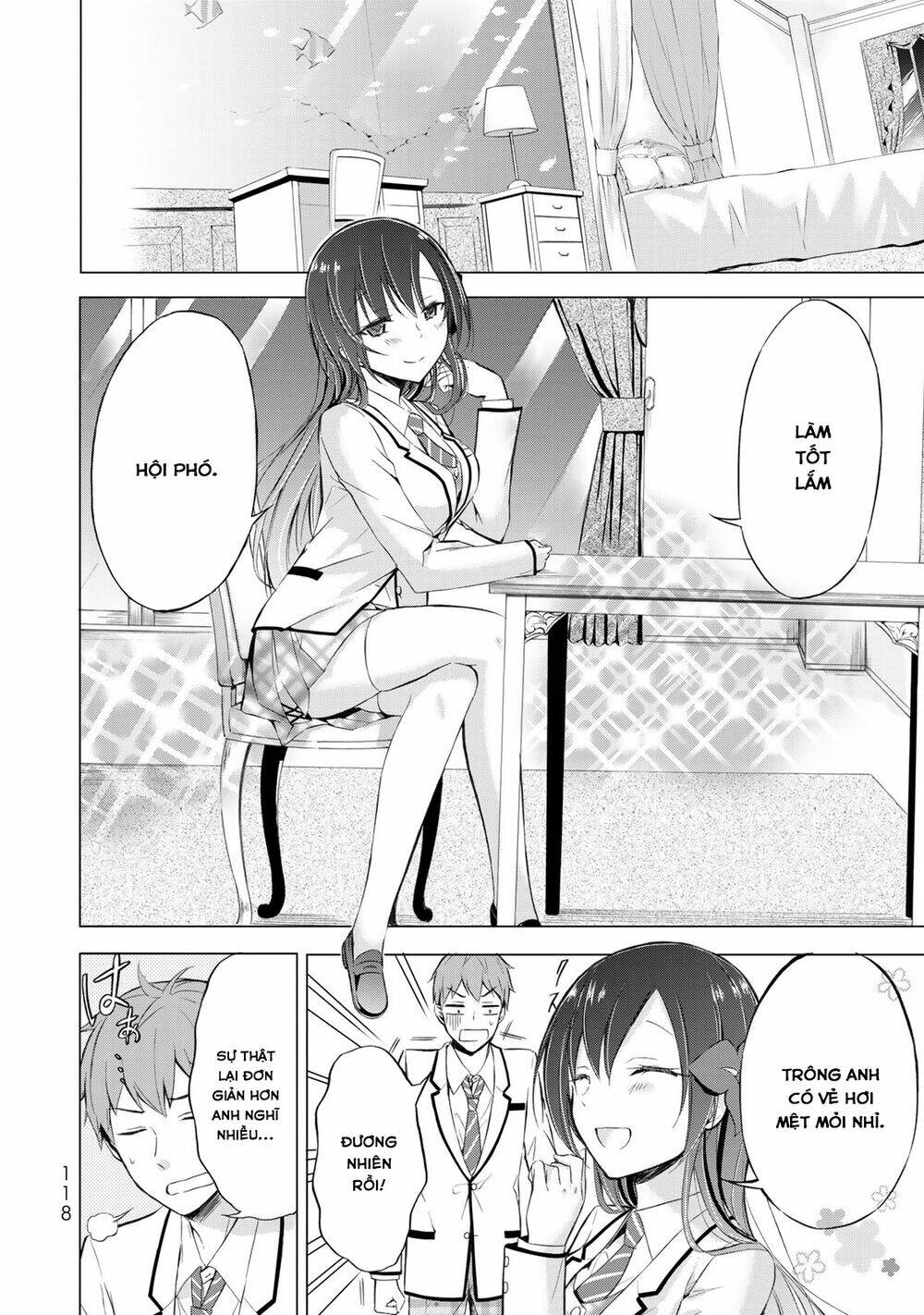 seito kaichou wa bed no ue de subete o hodoku chapter 4 26