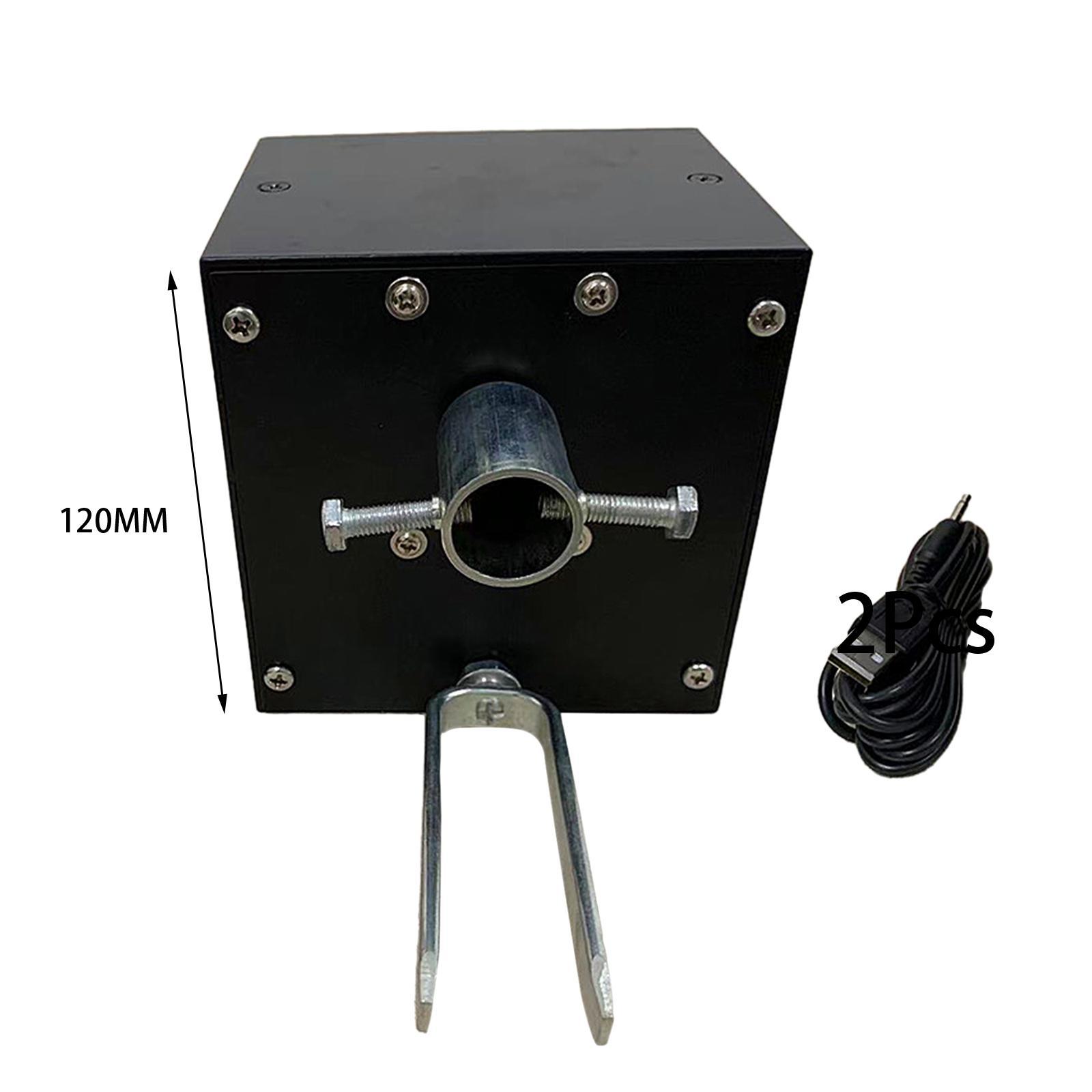 Grill Rotisserie Motor/ BBQ Motor with 1.5M USB Cable/ Black Universal Low Noise Barbecue Motor Grill Motor for Home Outdoor