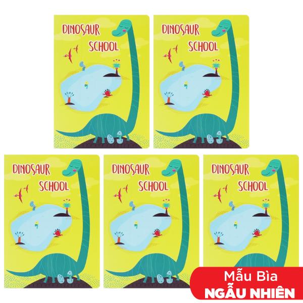 Combo 5 Tập 4 Ô Ly 48 Trang ĐL 100g/m2 - Crabit Notebuck 1008 (Mẫu Màu Giao Ngẫu Nhiên)