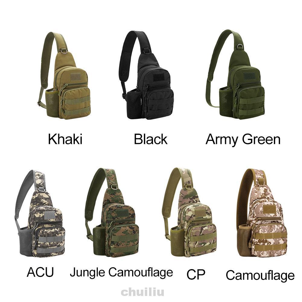 Túi đeo chéo ngực kèm giá đỡ chai nước có thể điều chỉnh cho nam