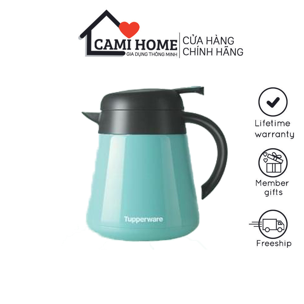 Ấm Giữ Nhiệt Thermal Pot Hàng Chính Hãng Tupperware, Giữ Ấm Thức Uống, Cà Phê, Trà, Trà Detox