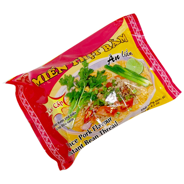 Miến thịt bằm Vina Bích Chi - Thùng 30 gói 60g
