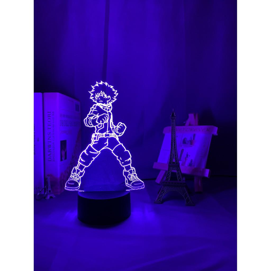 Đèn ngủ Led 3D Izuku Midoriya - Led Cảm Ứng Cảm Anime Hunter X Hunter