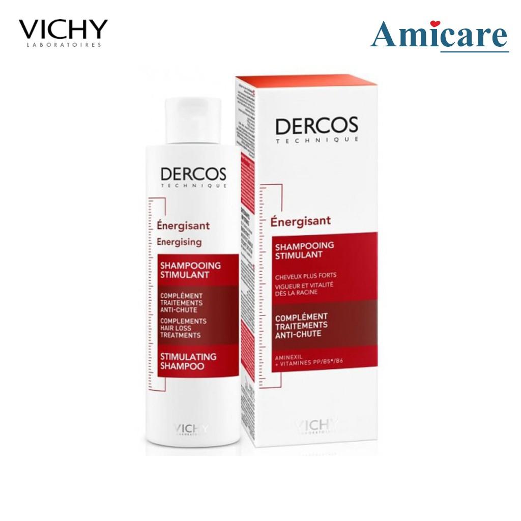 Vichy Dầu Gội Tăng Cường Dưỡng Tóc, Giảm Rụng Tóc Dercos Energising Stimulating Shampoo 200ml