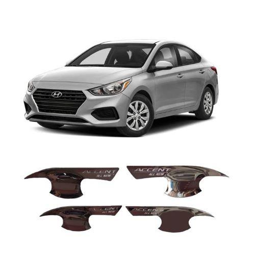 BỘ ỐP TAY, HÕM CỬA MẠ CROM DÀNH CHO XE HYUNDAI ACCENT-2019