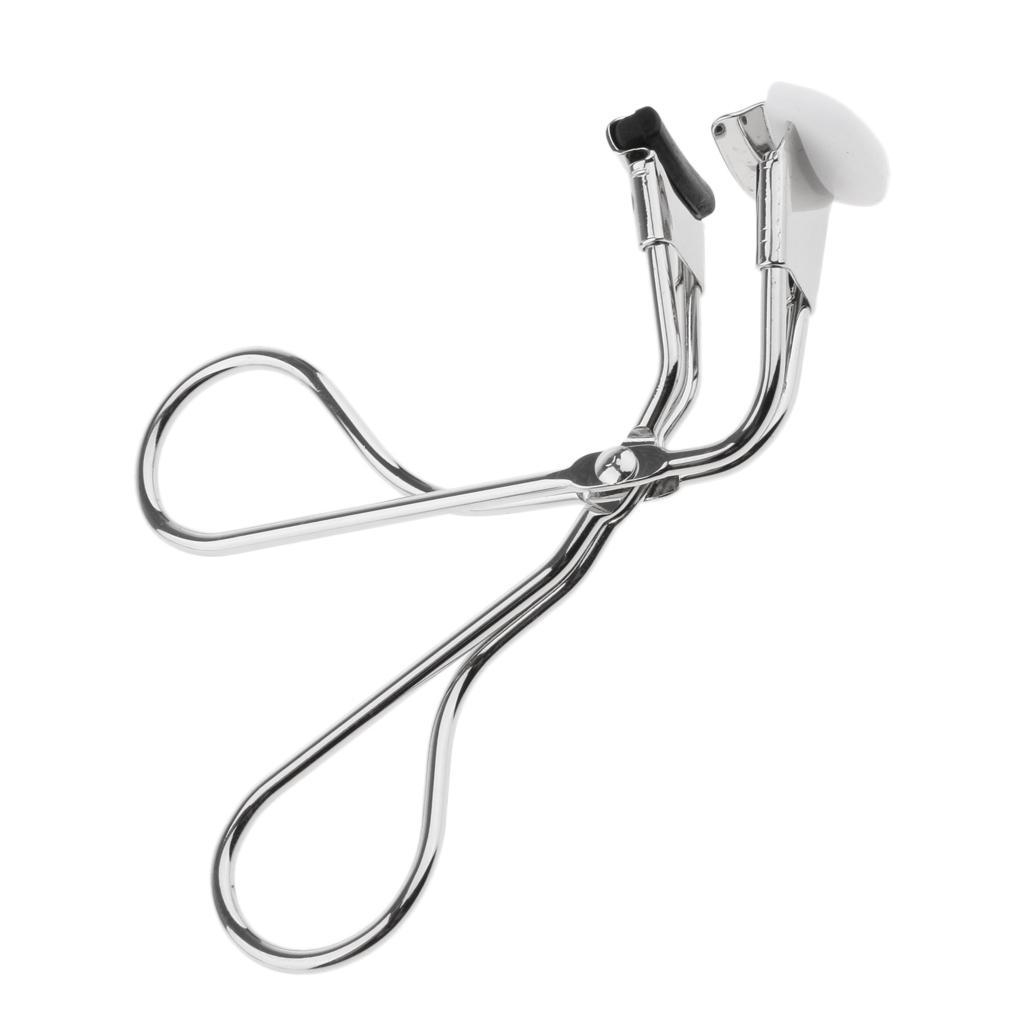Professional Eyelash Curler Curl Clip Cosmetic Makeup Tool with Tweezers