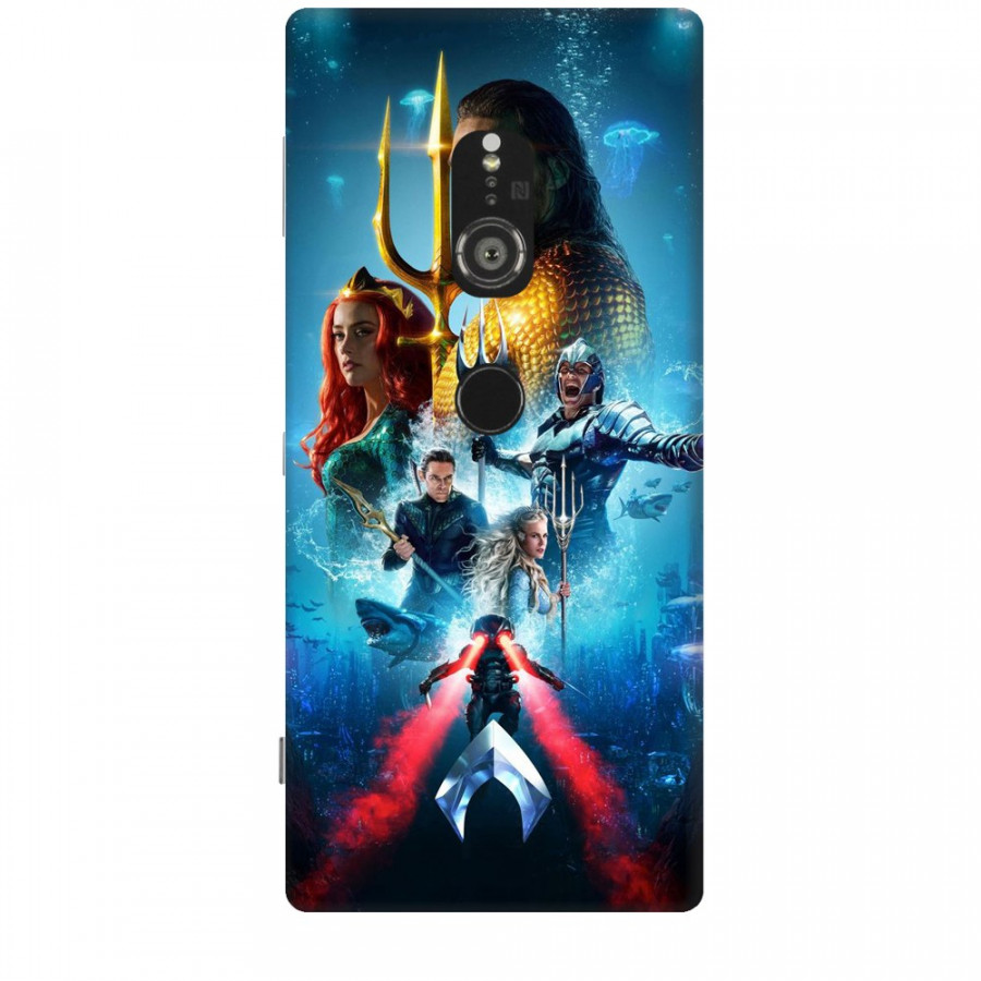 Ốp lưng dành cho điện thoại SONY XZ2 AQUAMAN Mẫu 1