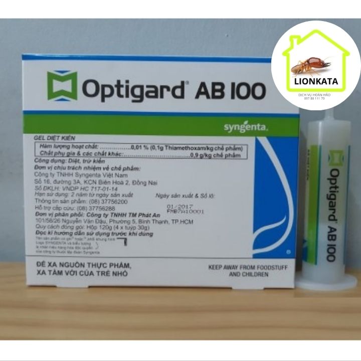 Gel diệt kiến Optigard AB100( Thụy Sỹ )