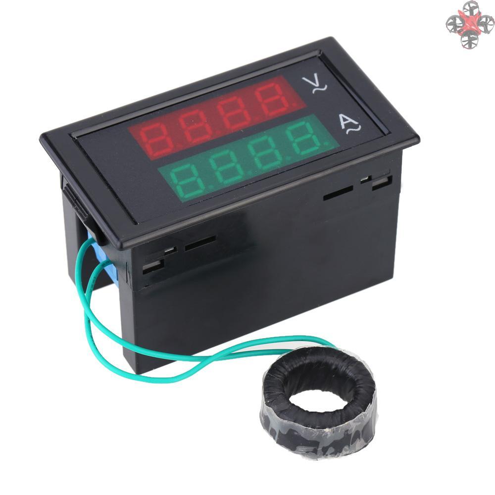 Vôn Kế Kỹ Thuật Số Màn Hình Lcd 100a 80-300v