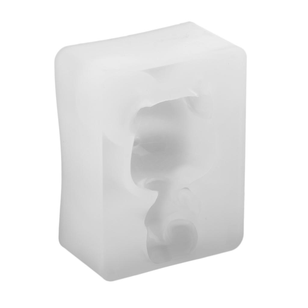 Silicone Clay Resin Casting Mold DIY Home Party Ornament Jewelry Making Necklace Pendants Mold Fondant Cake Chocolate Mould