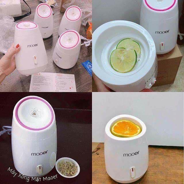 MÁY XÔNG HƠI MẶT THẢO DƯỢC, HOA QUẢ TỰ ĐỘNG 2 IN 1 MAOER