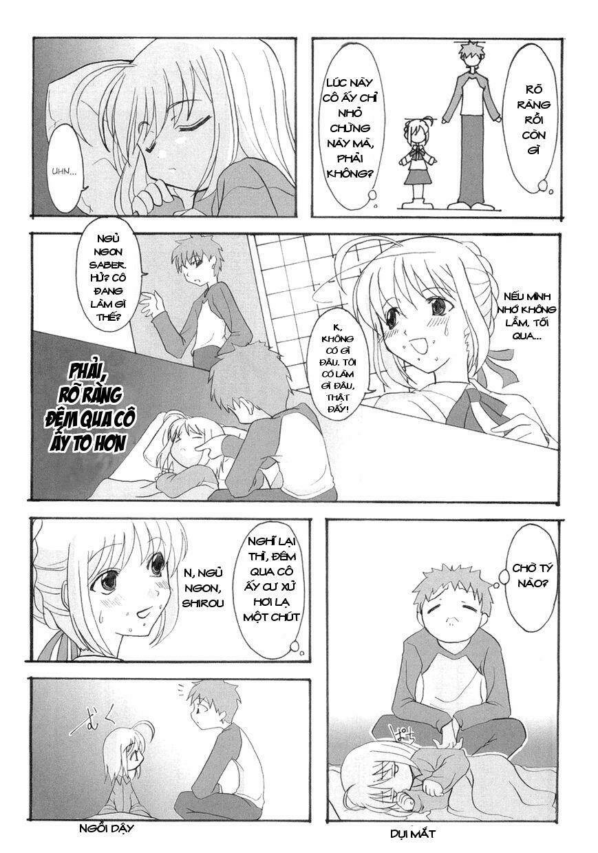 chén thánh: đêm định mệnh - tổng hợp doujinshi chapter 3 5