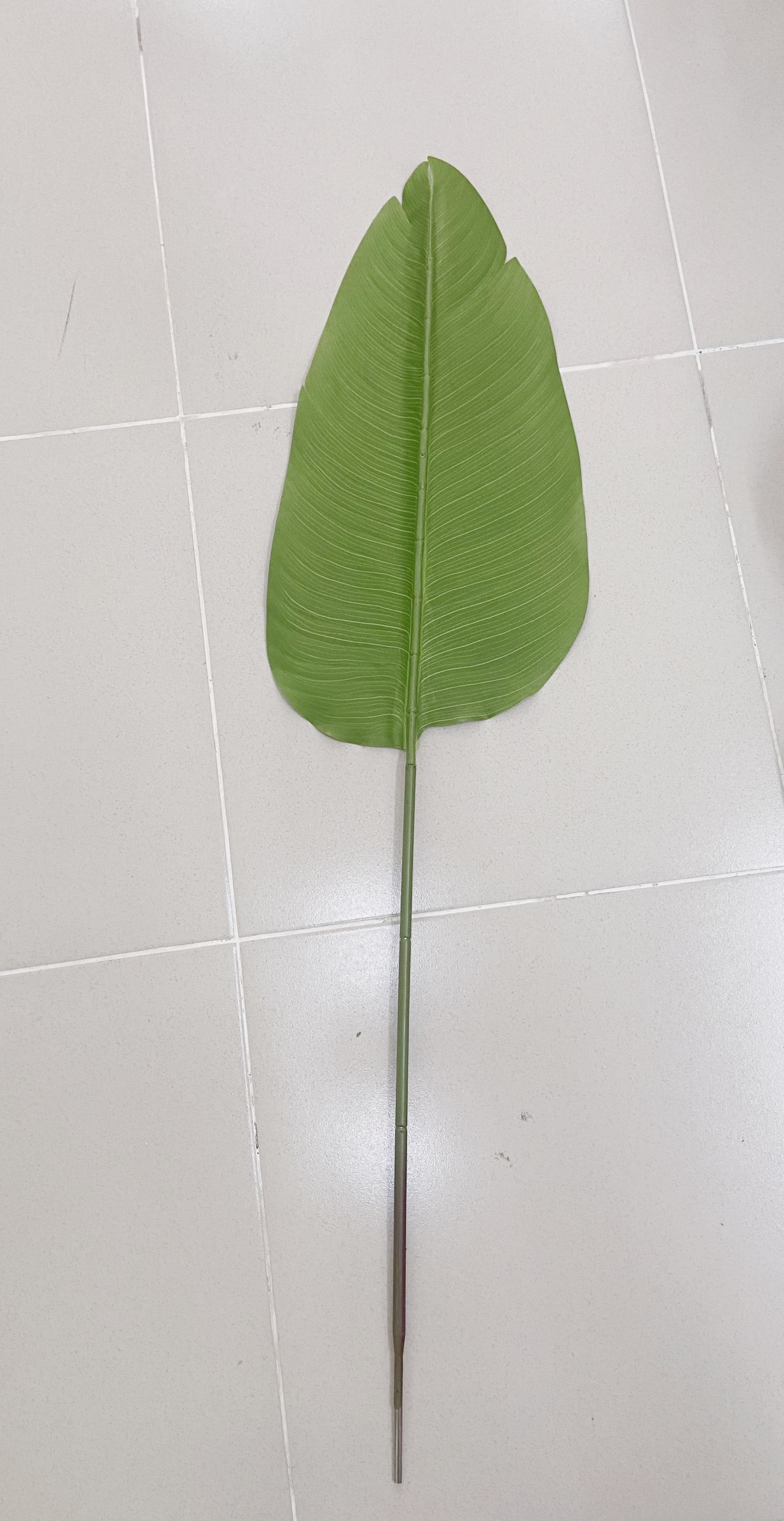 Cành lá chuối giả trang trí nội thất, nhà cửa, lá lụa cực đẹp, dài 94cm, 103cm