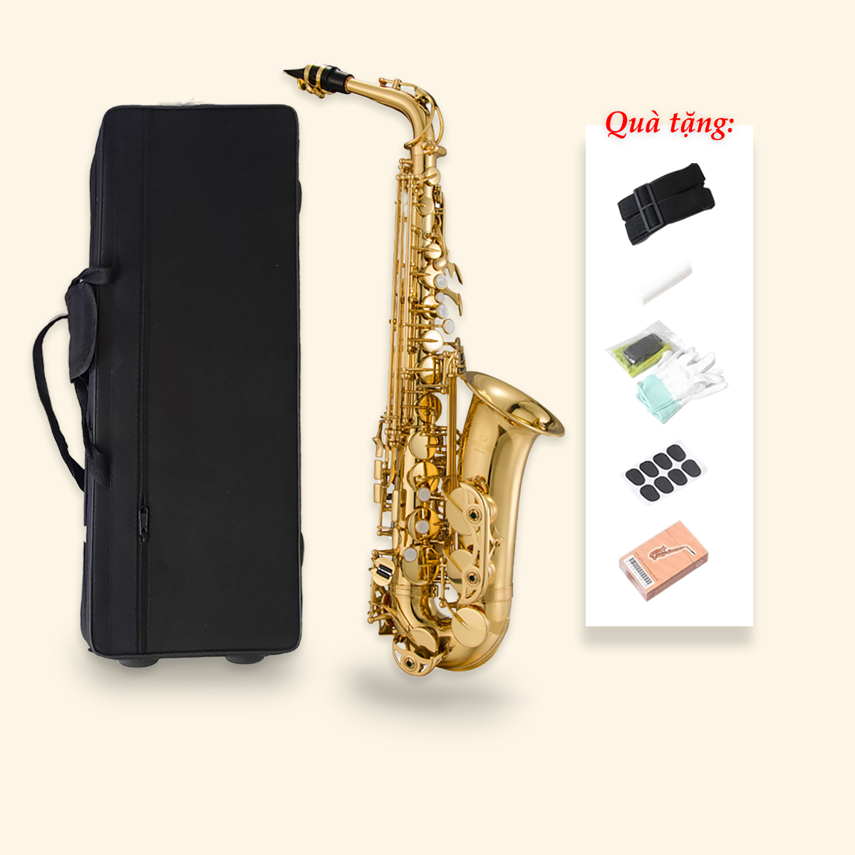 Kèn Saxophone Alto MK007 Màu Vàng
