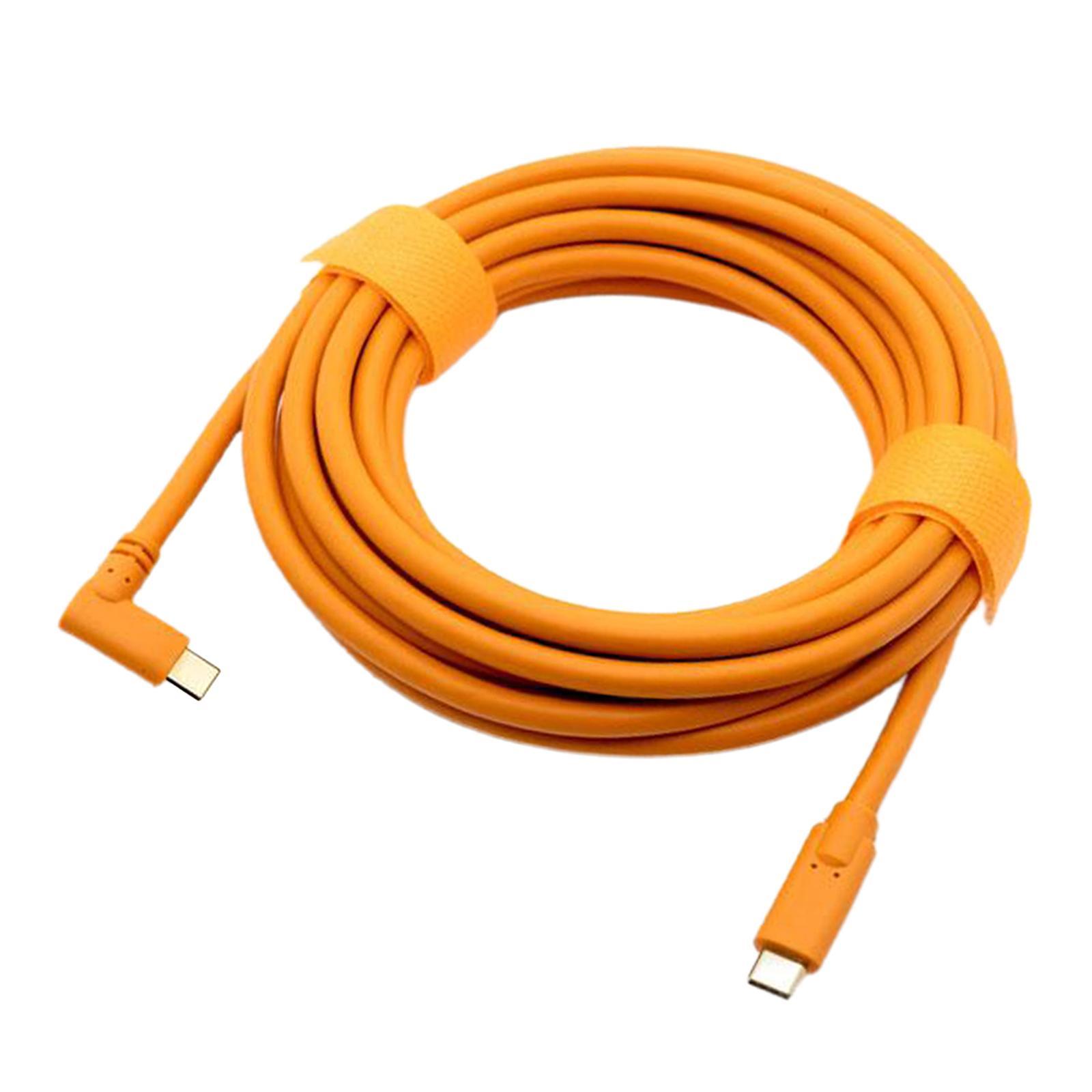 Copper Type C to  90Degree Angle Converter Cord for   Quest 2