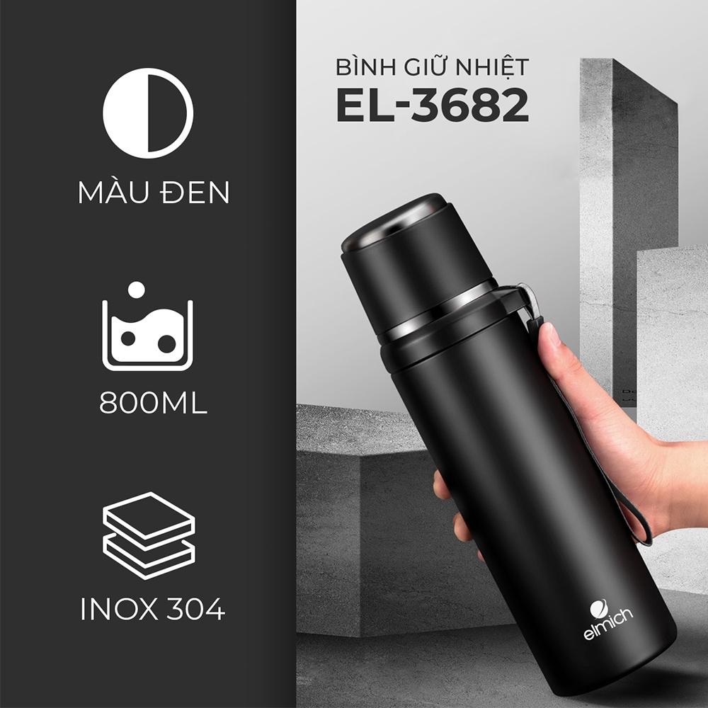 Bình giữ nhiệt Inox 304 Elmich EL-3682 thể tích 800ml