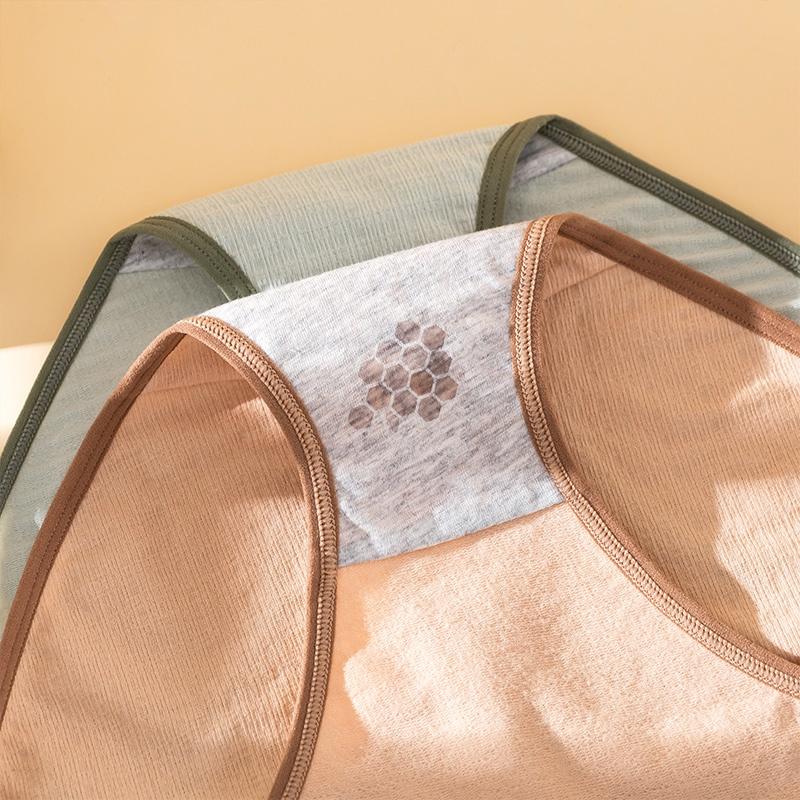 Quần Lót Cotton Nữ Siêu Mềm Thấm Hút Mồ Hôi Phong Cách Nhật Bản P233