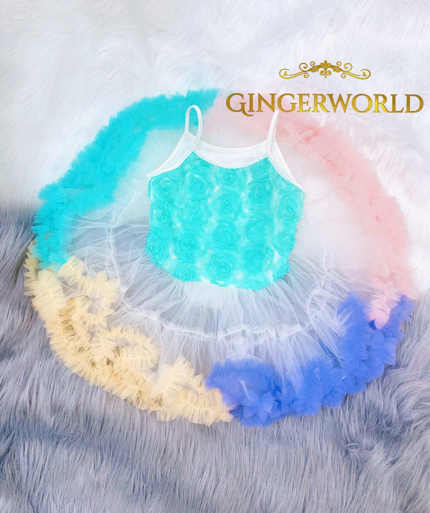 ĐẦM MÚA BALLET CHO BÉ PD387 GINGER WORLD