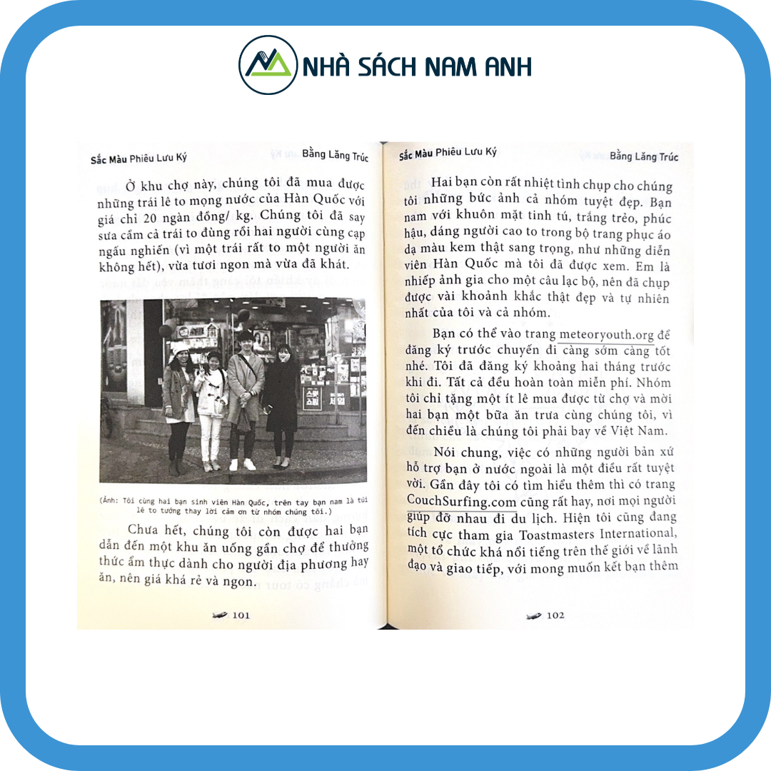 Sách - Sắc Màu Phiêu Lưu Ký - Tác Giả Bằng Lăng Trúc