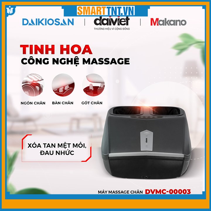 Máy massage chân chính hãng Đại Việt DVMC-00003 cao cấp