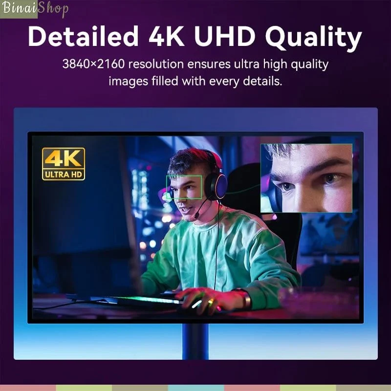 Emeet SmartCam S800 - Webcam UHD-4K Họp Trực Tuyến Góc Rộng FOV, Tốc Độ 60FPS, Lấy Nét Tự Động - Hàng chính hãng