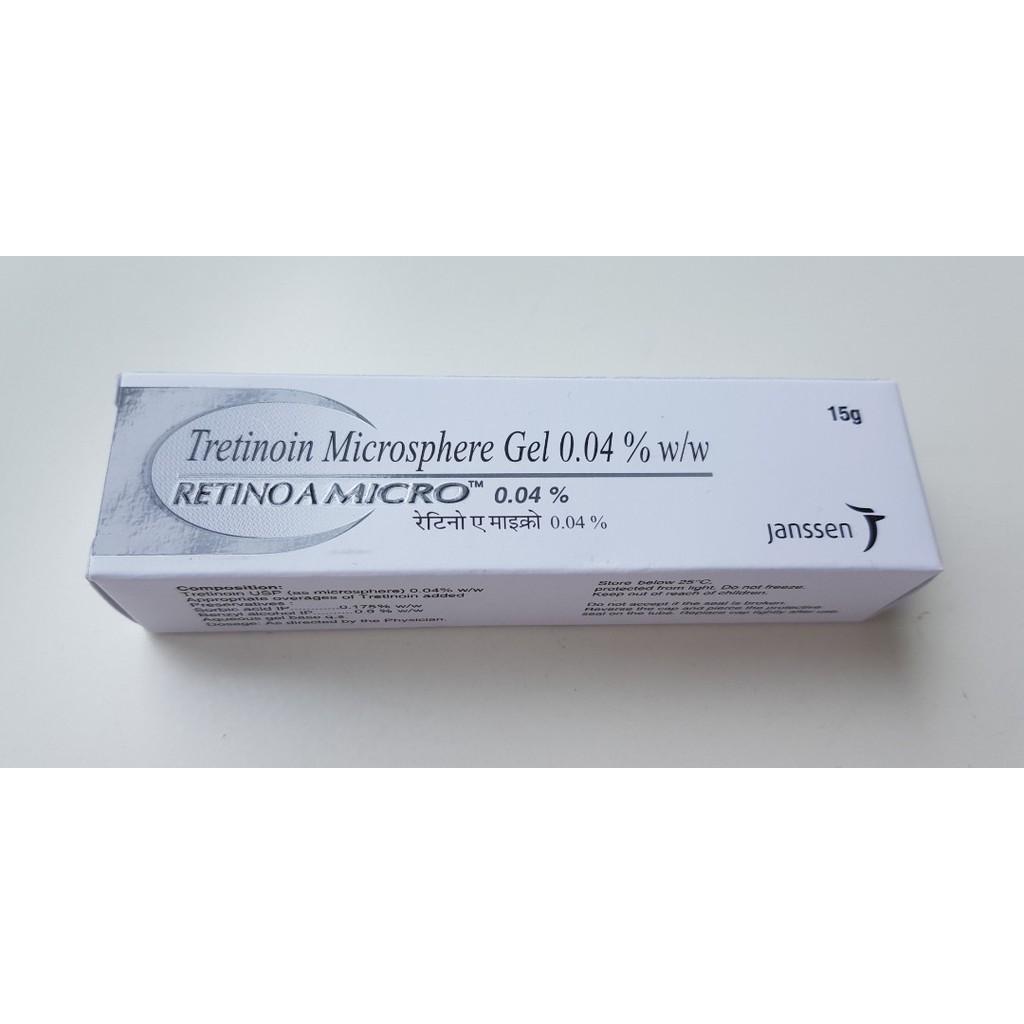 Gel giảm mụn Tretinoin Microsphere Ge 0.1%