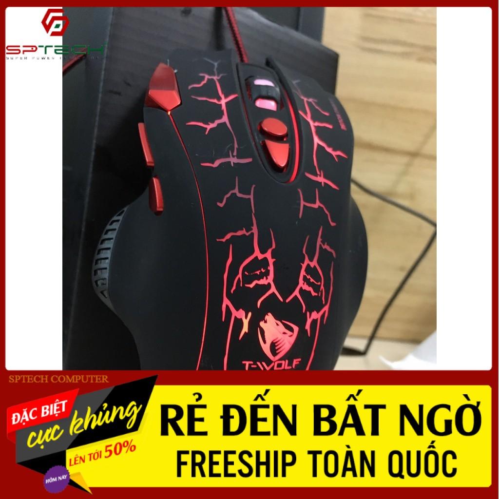 Chuột Có Dây  T-WOLF G550 USB Dành Cho Game Thủ  - Hàng Chính Hãng