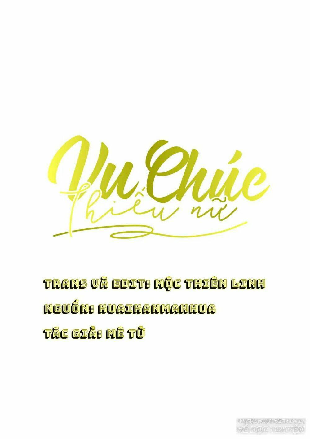 vu chúc thiếu nữ chapter 16.1 1