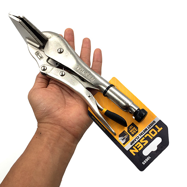 Kìm Bấm Kẹp Miệng Dẹp 10" Tolsen 10055
