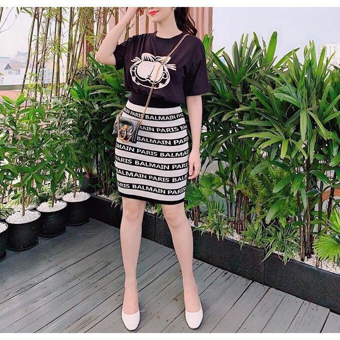 ÁO THUN IN MÈO GARFIELD