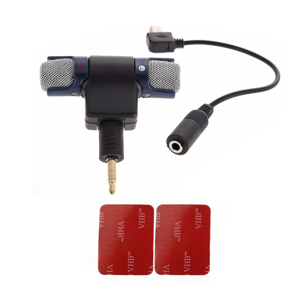 Giắc cắm micrô âm thanh nổi 3,5 mm với cáp USB Aadapter Thay thế cho điện thoại thông minh máy ảnh thể thao GoPro hero 3/3 + / 4 