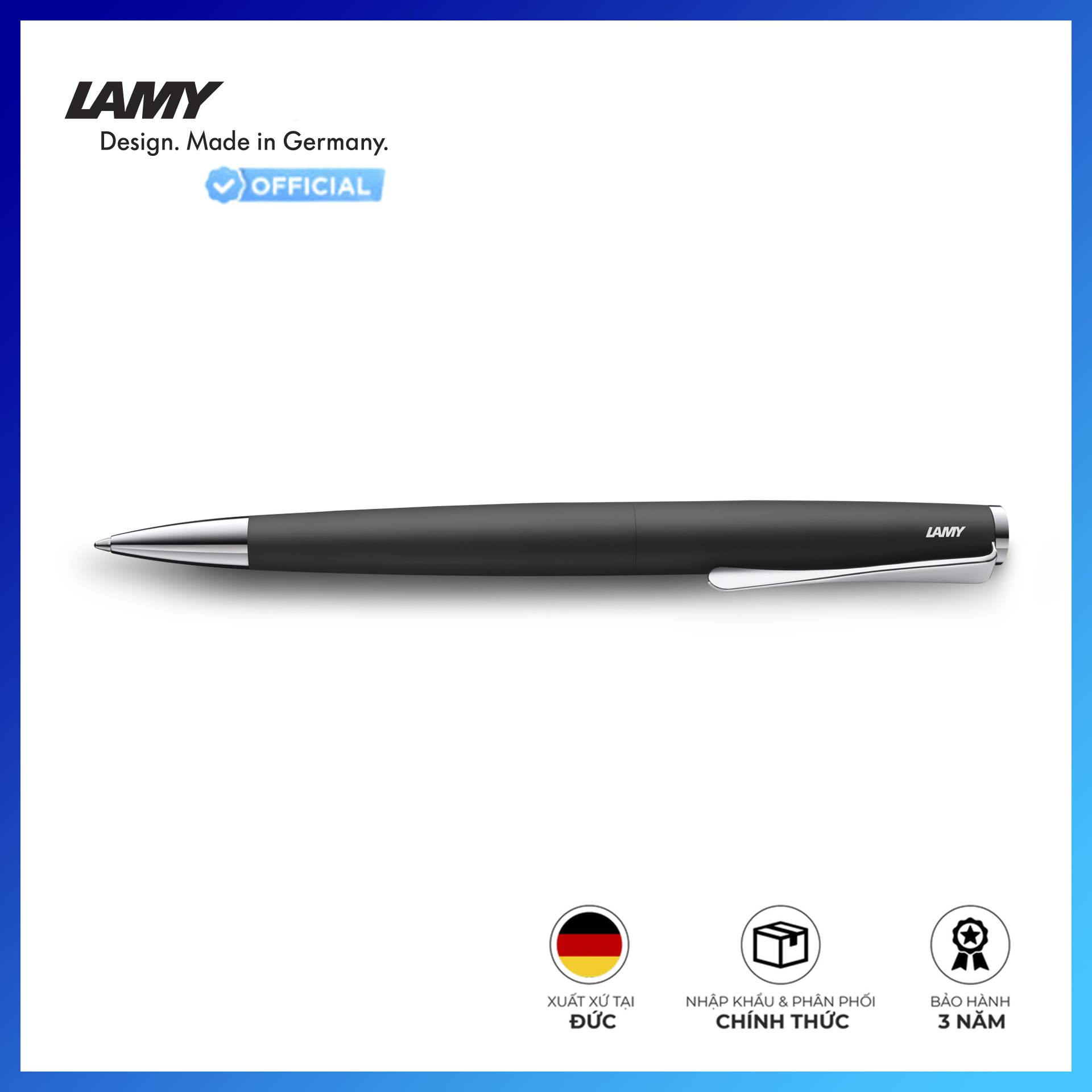 Bút bi LAMY studio  black 267-4026540