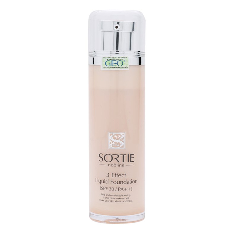 Kem Nền Sortie Nobline 3 Effect Liquid Foundation sorite_py18 Spf30 Pa+++