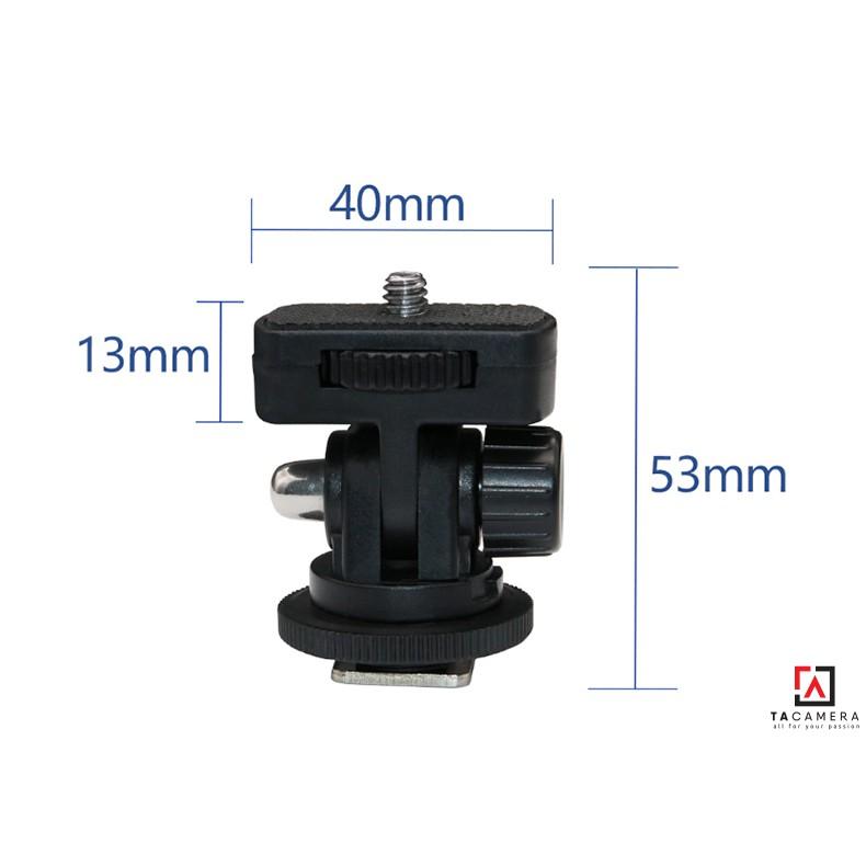 Adapter Chuyển Chân Flash HotShoe Sang Ốc 1/4