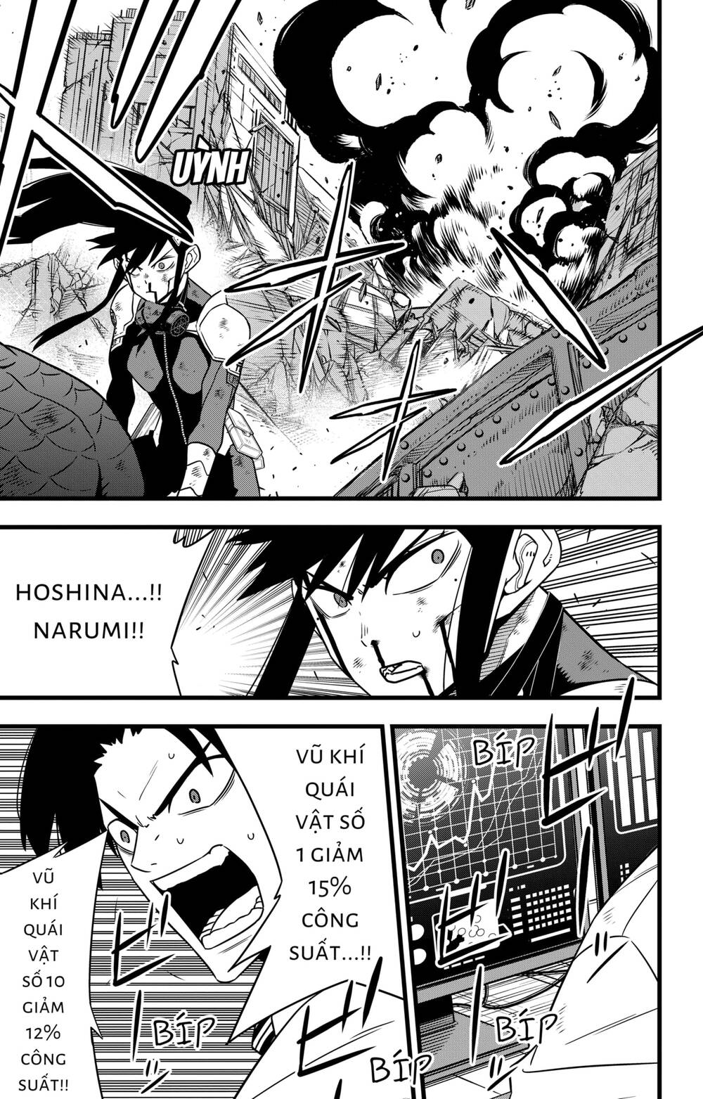 hôm nay - tôi hóa kaiju chapter 119 7