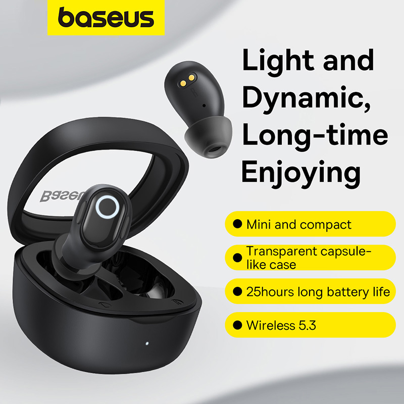 Tai Nghe Bluetooth OS-Baseus Bowie WM02 True Wireless Earphones