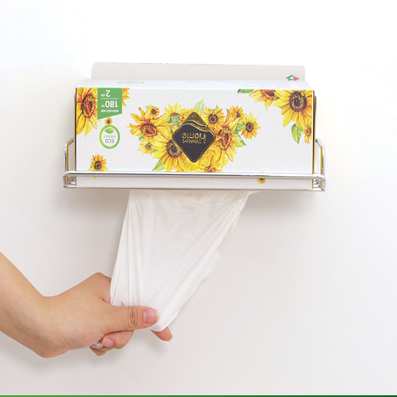Kệ, giá để hộp giấy ăn dán hít