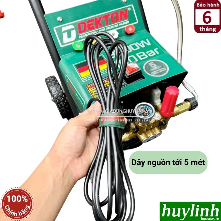 [Chống giật] Máy xịt rửa xe chỉnh áp Dekton CWR3000A - Công suất 3000W - Hàng chính hãng