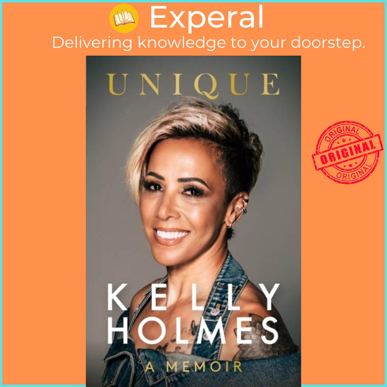 Sách - Kelly Holmes: Unique - A Memoir by Kelly Holmes (UK edition, hardcover)