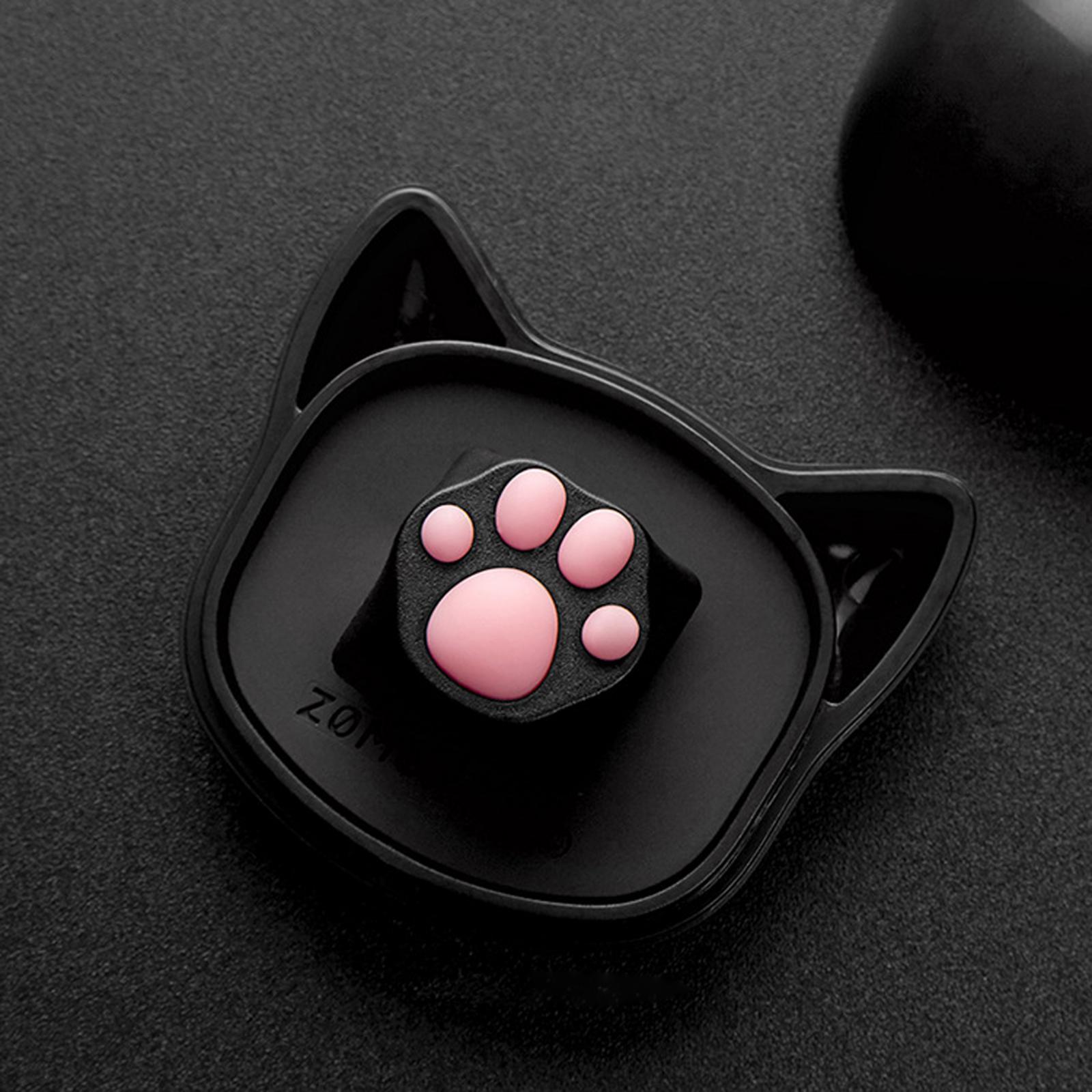 2pcs Customized ABS Silicone Kitty Paw Cat Paws Pad Keyboard Key Caps