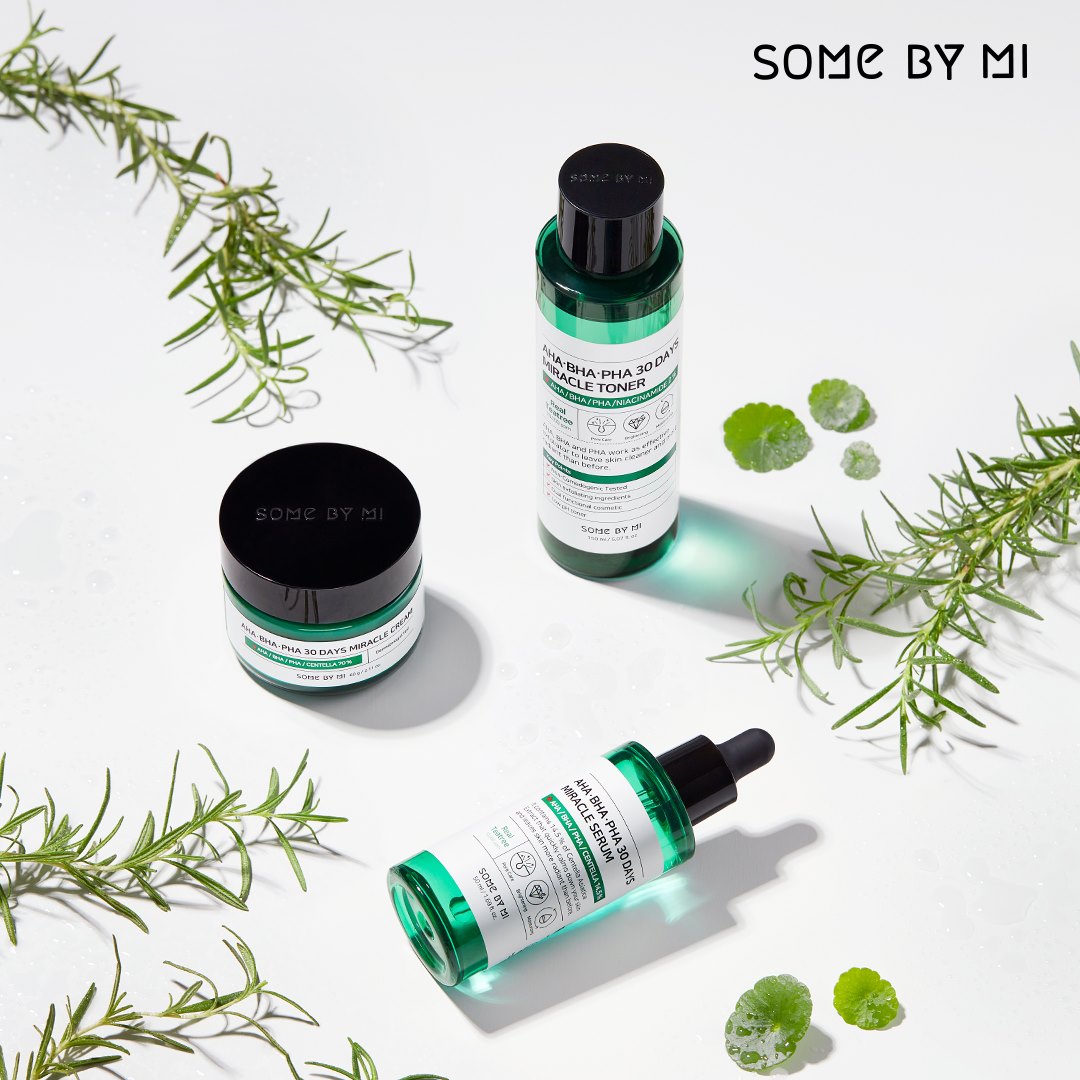 Combo 3 sản phẩm ngừa mụn Some By Mi AHA-BHA-PHA 30 Days Miracle