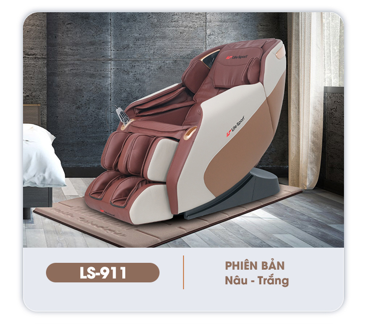 Ghế Massage LifeSport LS-911 | Chính Hãng - Trả Góp 0%