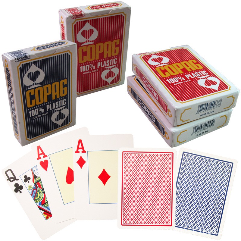 Bài Tây Poker Copag 100% Plastic Chính Hãng Siêu Bền