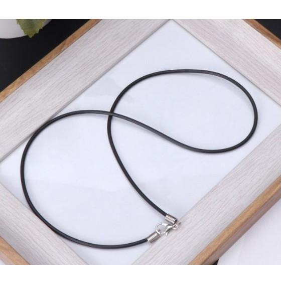 5 Dây Chuyền Đen Cao Su Kết Hợp Mặt Dây Resin - Trường Thịnh Sài Gòn