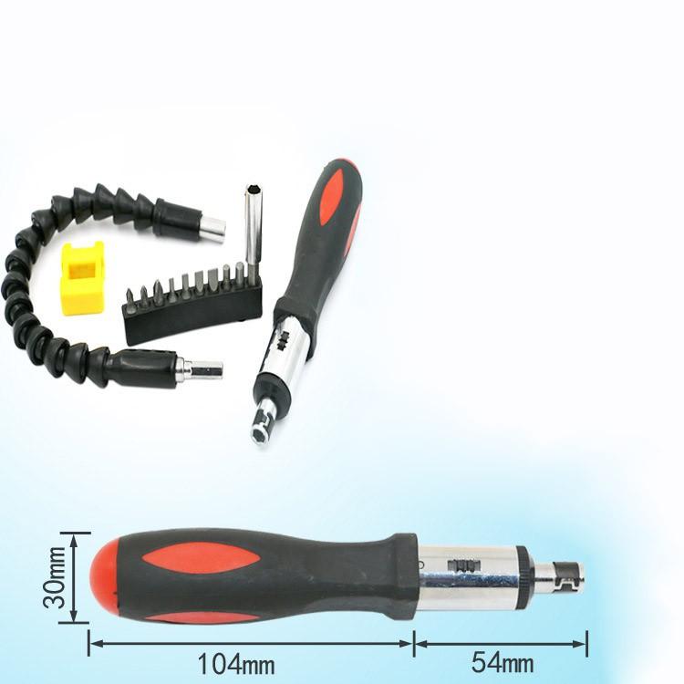 Bộ tô vít 10 đầu kèm thanh chuyển hướng tô vít