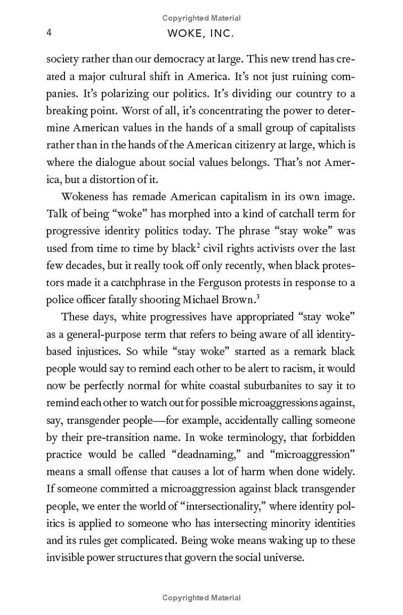Sách ngoại văn: Woke, Inc. - Inside Corporate America's Social Justice Scam