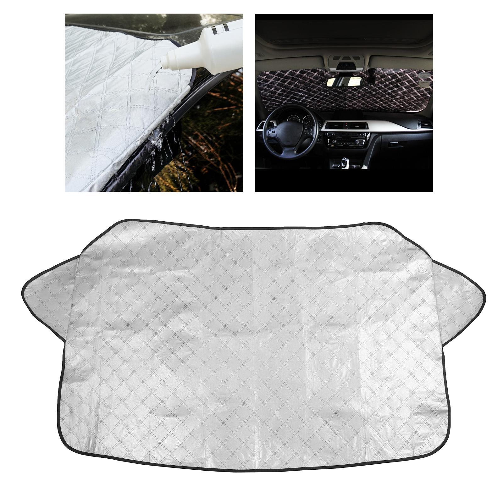 2X Car Truck Folding Windshield Snow Cover Guard Thicken Cover