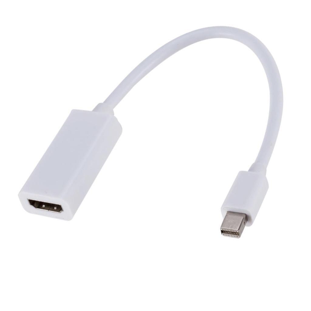 Adapter Port Mini DP Screen To HDMI For Apple Air Pro White