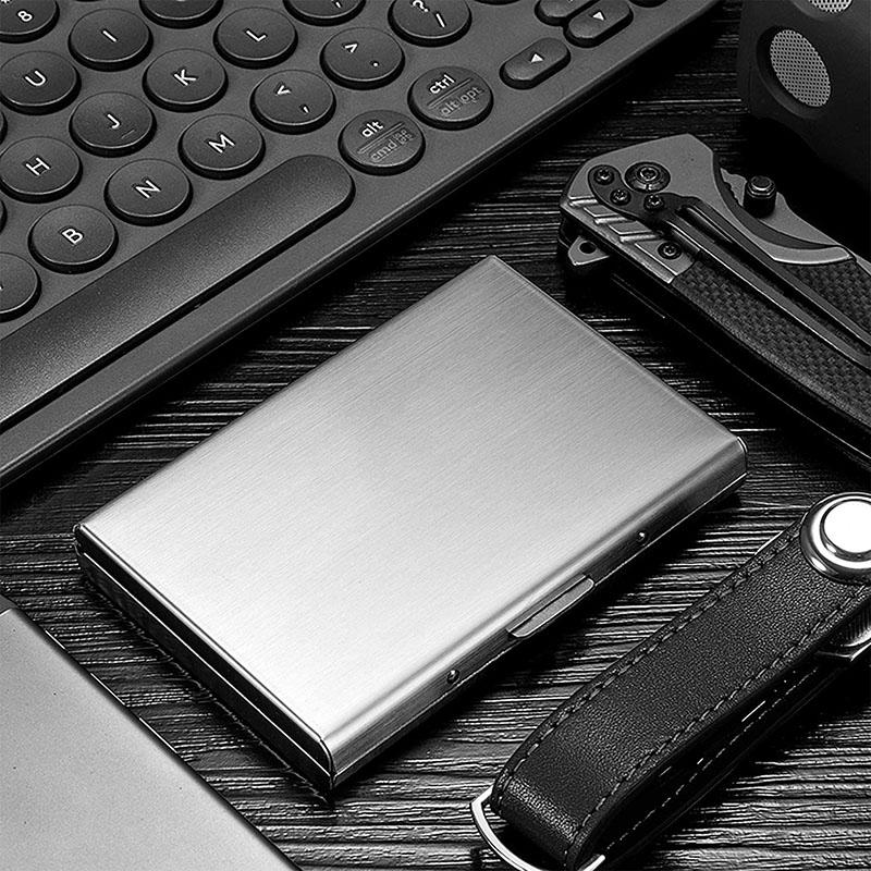 Hộp Đựng Thẻ Tín Dụng Bằng Thép Không Gỉ