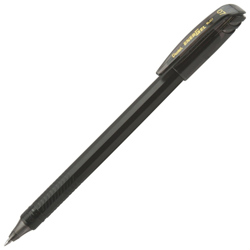 Bút gel Pentel Energel BL417 - 0.7 mm - Màu đen (Black)